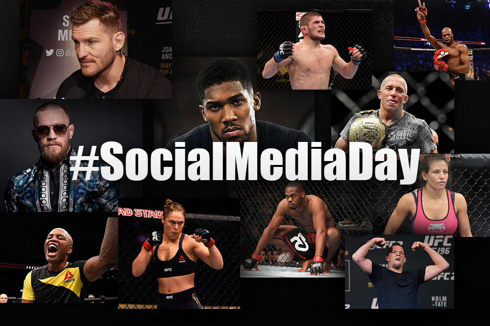 What is social media for these fighters?