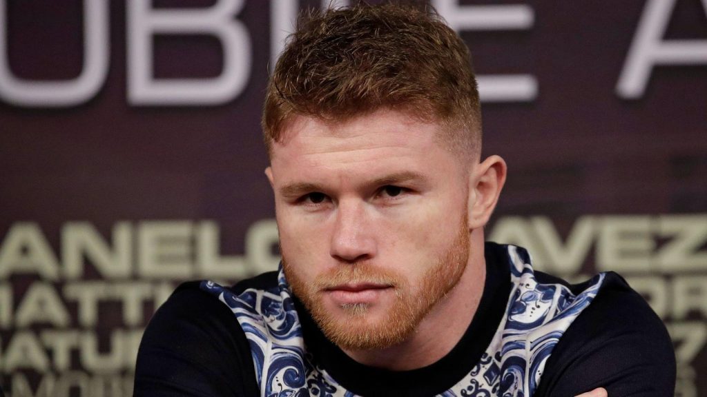 Canelo sitting Canelo Alvarez Diet