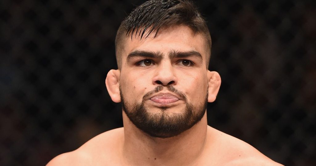 Closeup of Kelvin Gastelum UFC fighter