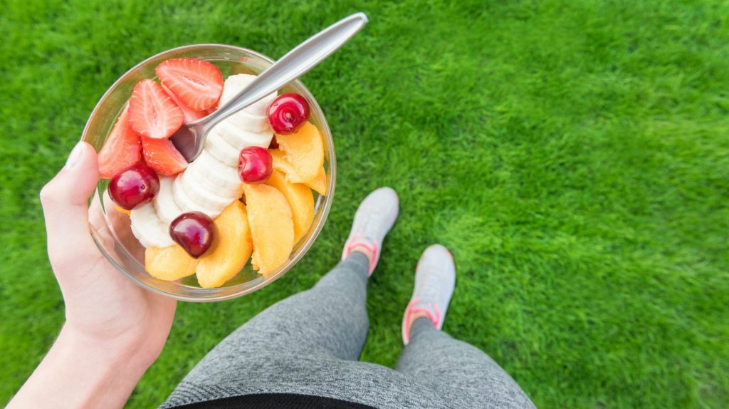 Diet vs. Exercise – Which is better for Weight Loss? person carries bowl fruit diet vs. exercise