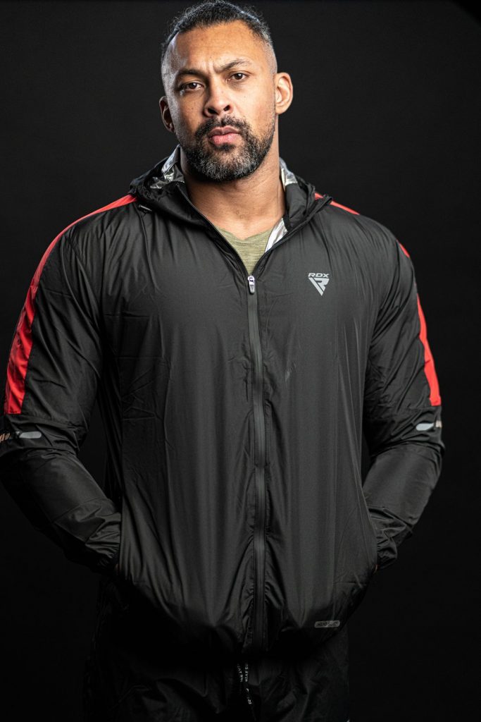 Chi in RDX Sauna suit