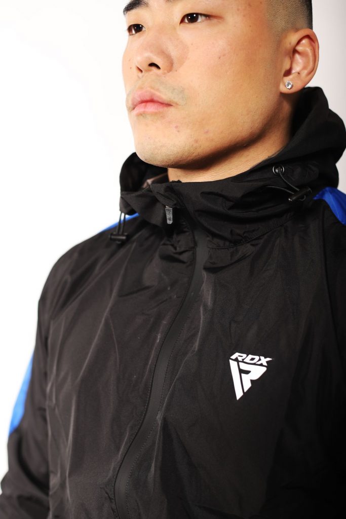 Samuel in Sauna Suit