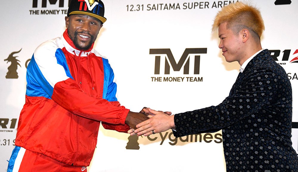 Floyd Mayweather To Set Foot In Octagon Against Kickboxing Star Tenshin Nasukawa In RIZIN 14