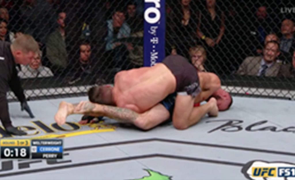 Donald Cerrone armbar Mike Perry