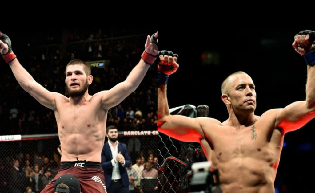 GSP Responds To Khabib’s Fight Offer Before He Calls It Quits GSP