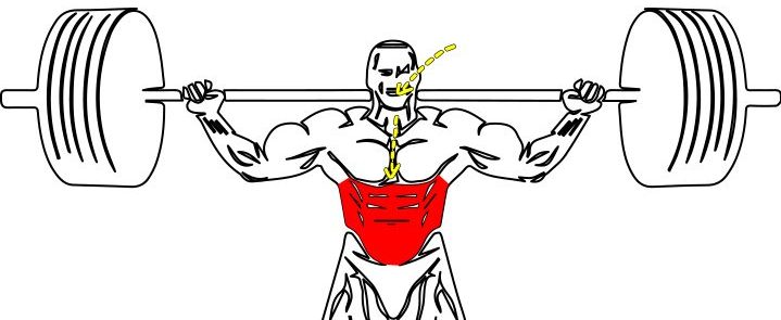 Weight Lifting Inhale