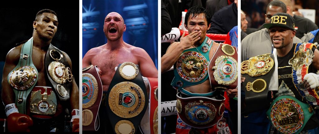 boxing title holders from different boxing leagues