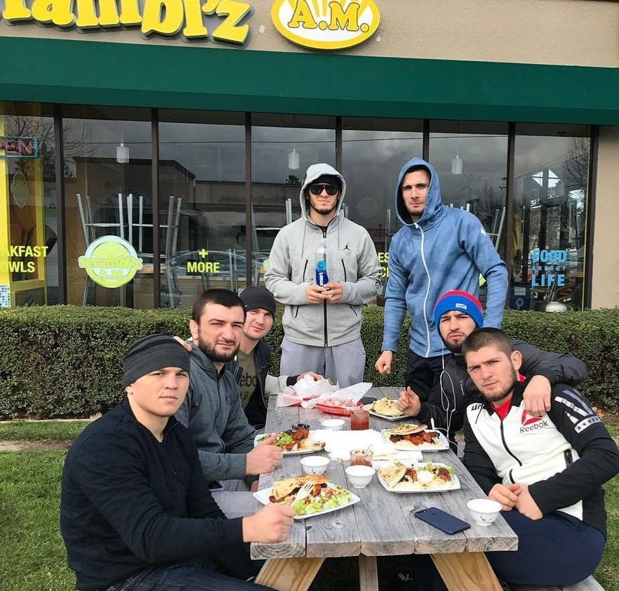 Combat Sports Athlete - Khabib on his cheat day diet