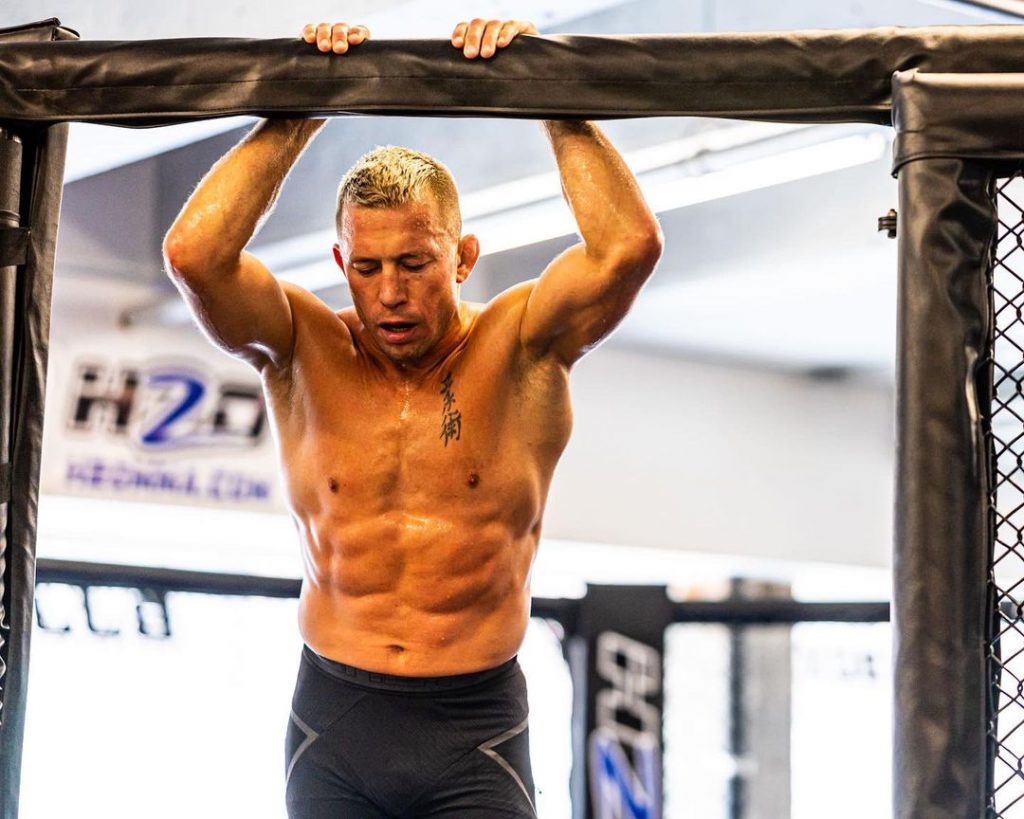 GSP's workout routine