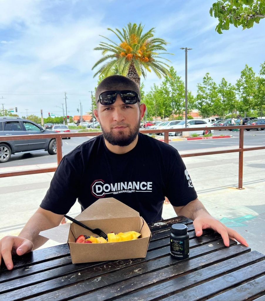 khabib diet plan in progress