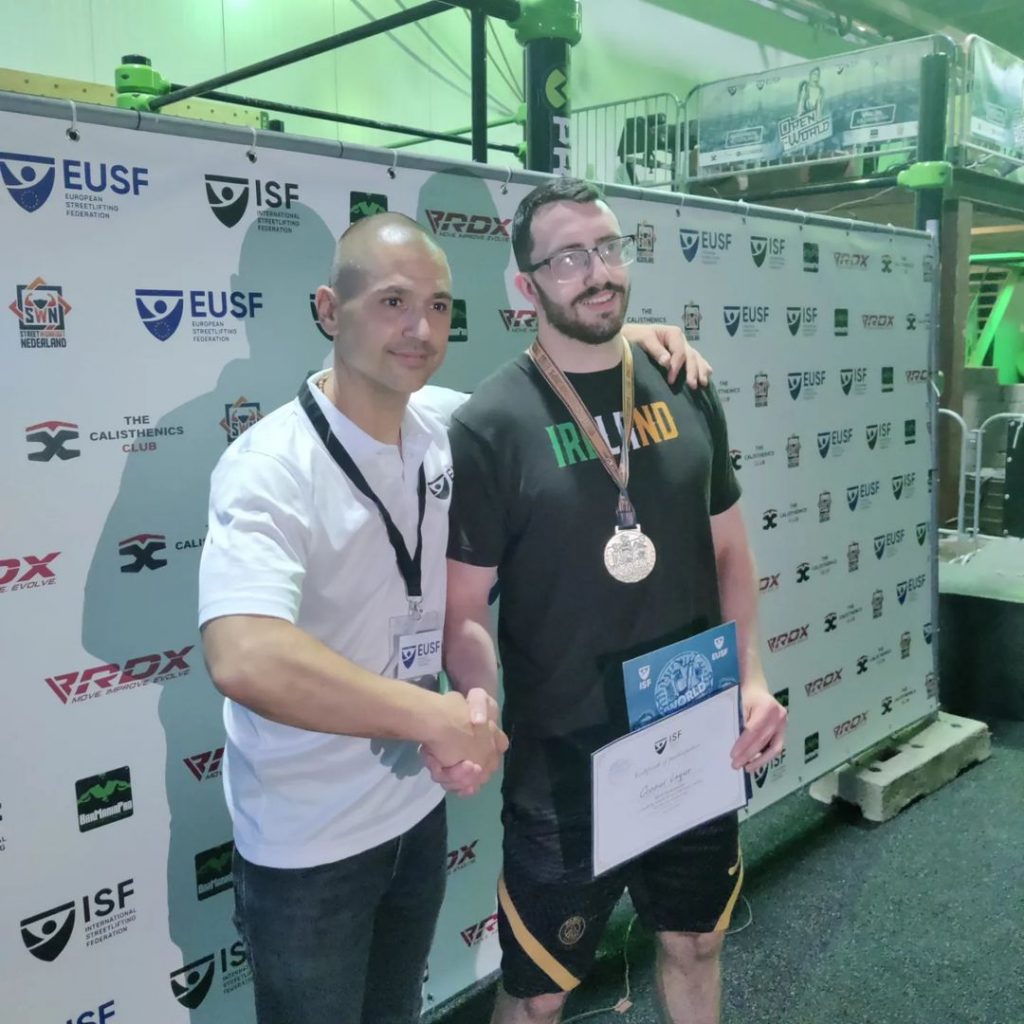 Connor Logue at ISF Open World Street Lifting Championships