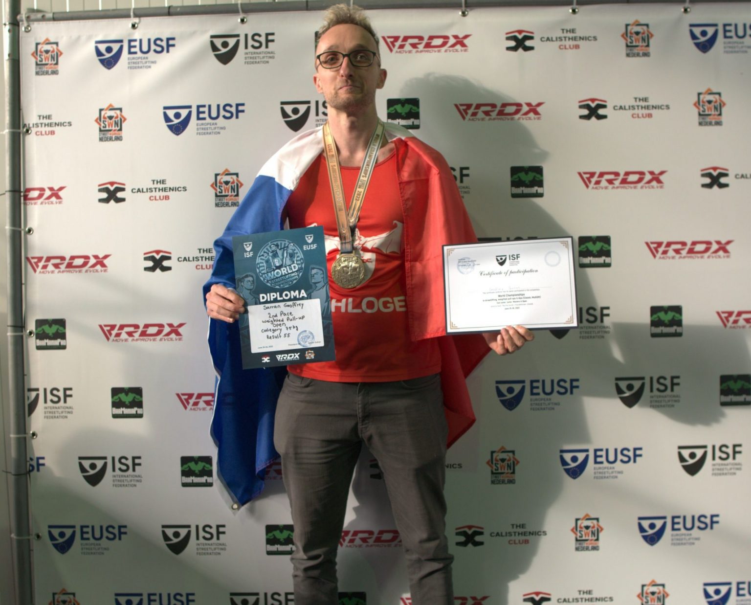 Geoffrey Sarran at ISF Open World Championship