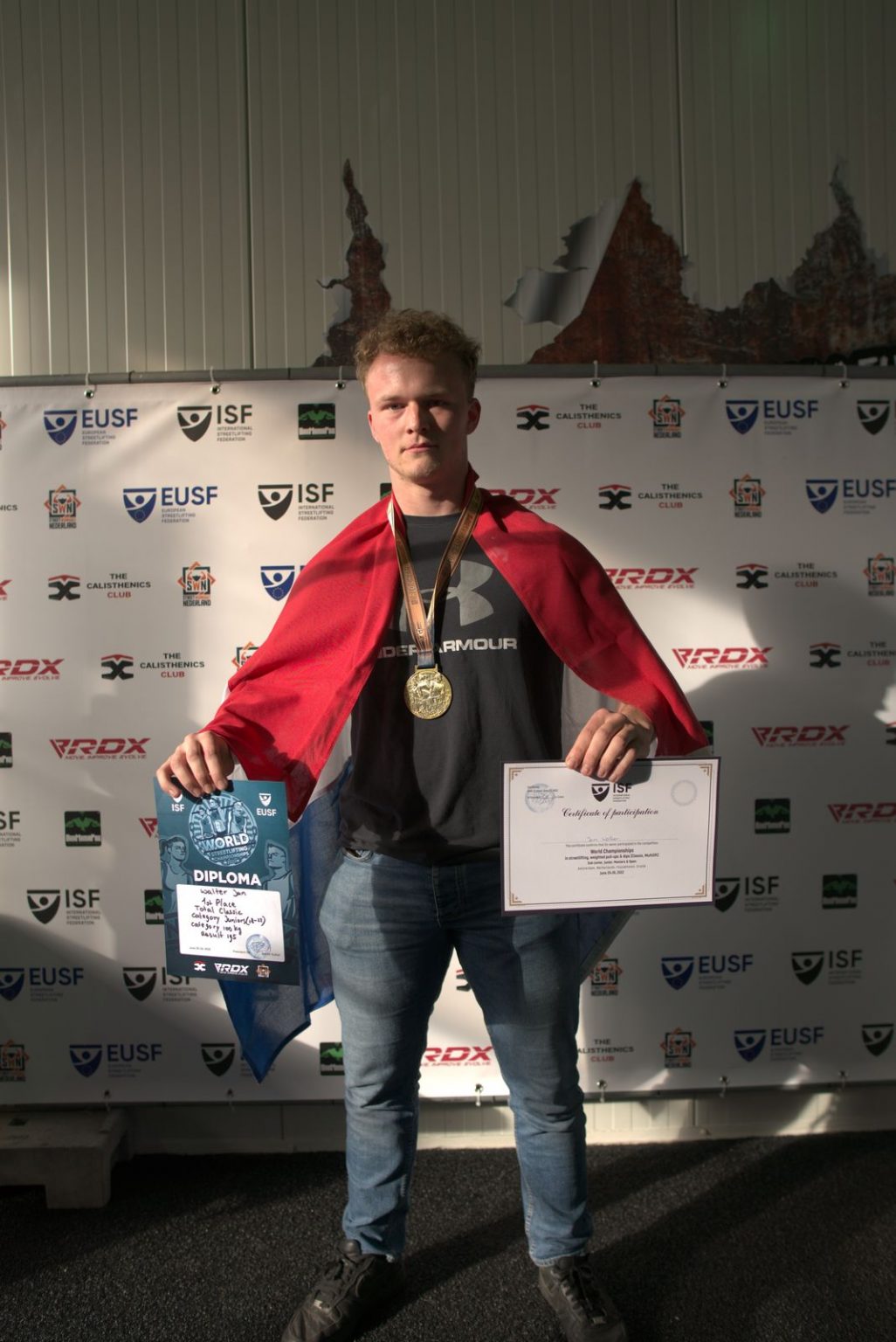 Jan walter at ISF Open World Street Lifting Championship