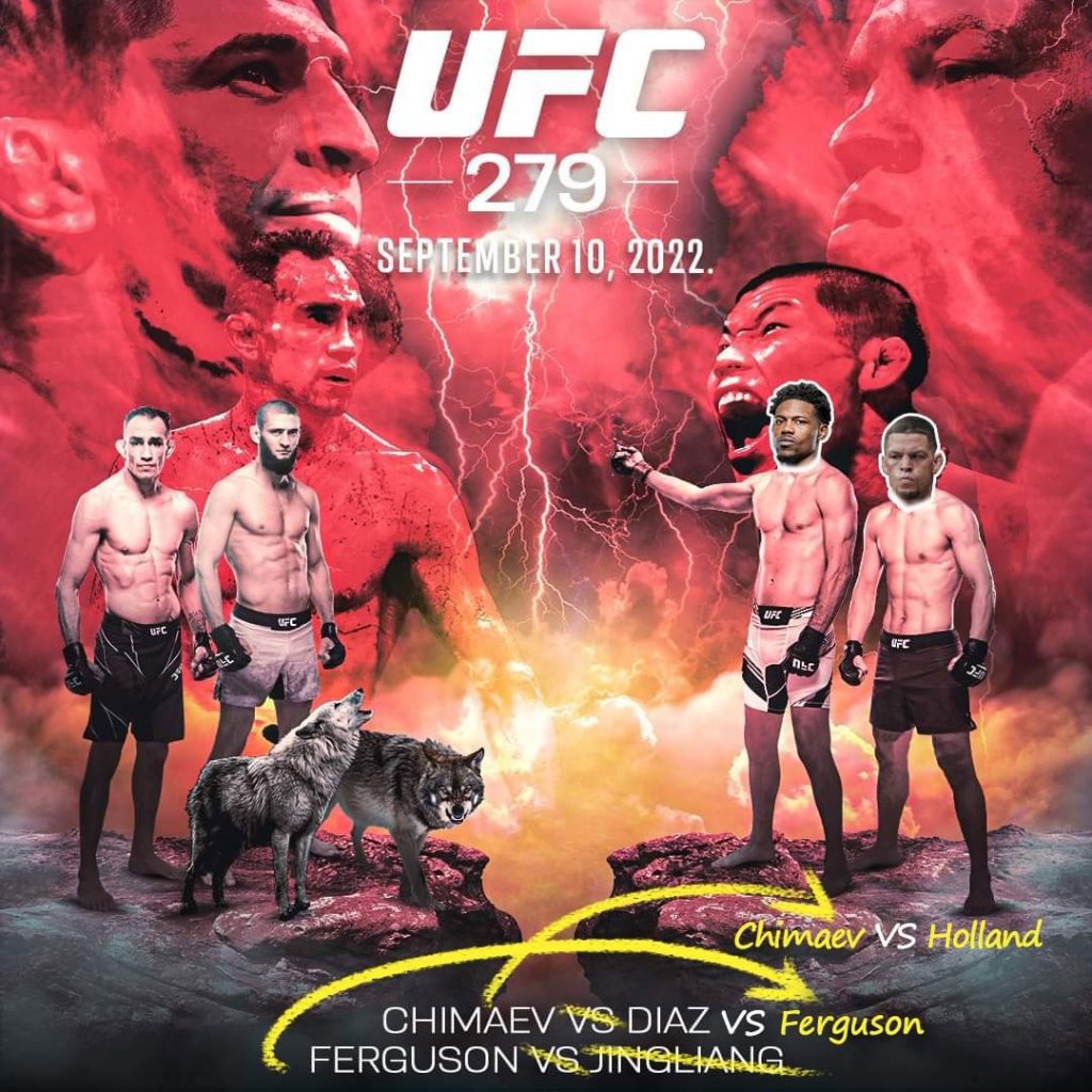 UFC 279 card shuffle