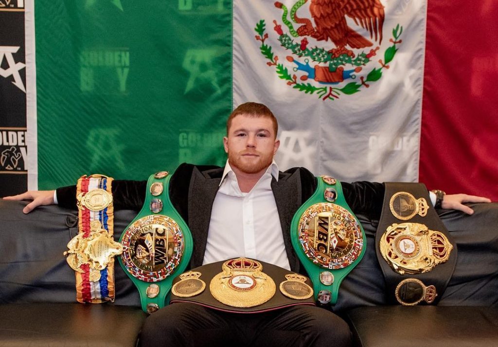 Canelo Alvarez workout achievements