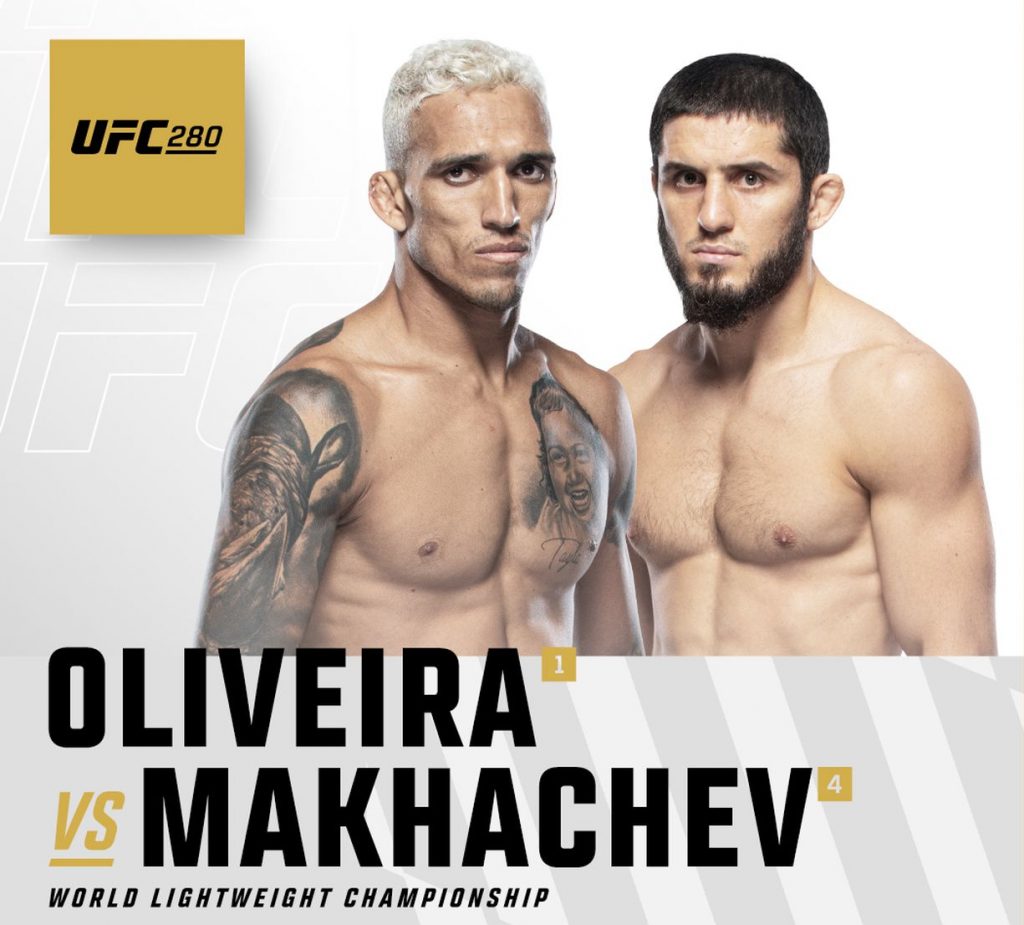 UFC 280 is on the charts