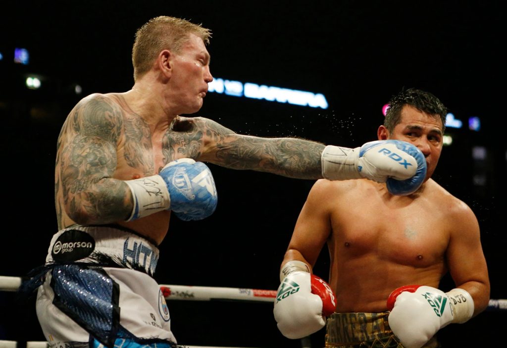 Ricky Hatton vs Marco Antonio Barrera Banner