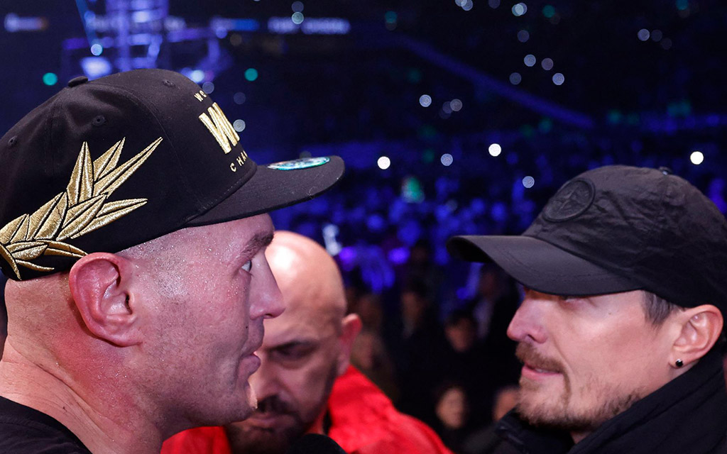 Usyk vs Fury Faceoff 