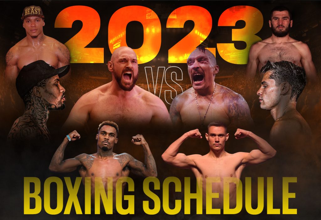 Boxing Calendar 2023, Oleksandr Usyk vs Tyson Fury, Artur Beterbiev vs Anthony Yarde, Jermell Charlo vs Tim Tszyu, Gervonta Davis vs Ryan Garcia