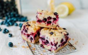 Lemon Blueberry Cheesecake Bars