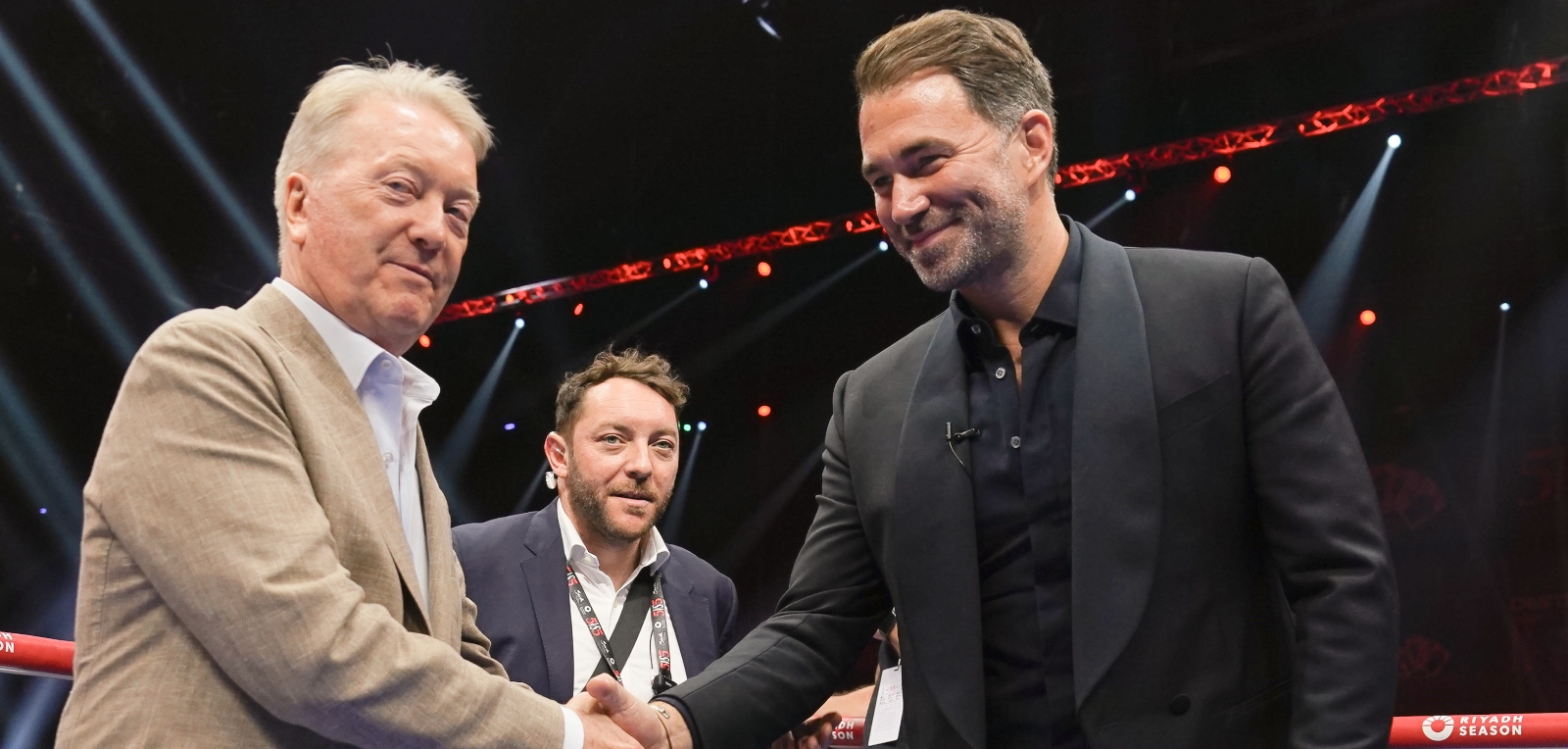 Frank Warren and Eddie Hearn