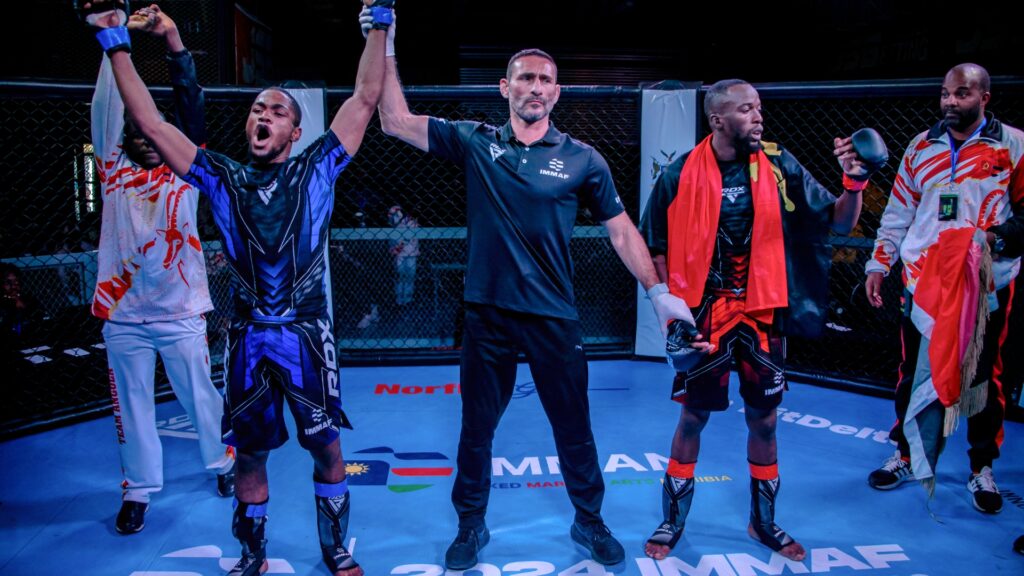 IMMAF African Championships – Day 4: Passing of the torch in the semi-finals as Matias Monteiro edges closer to unifying featherweight titles IMMAF African Championships – Day 4