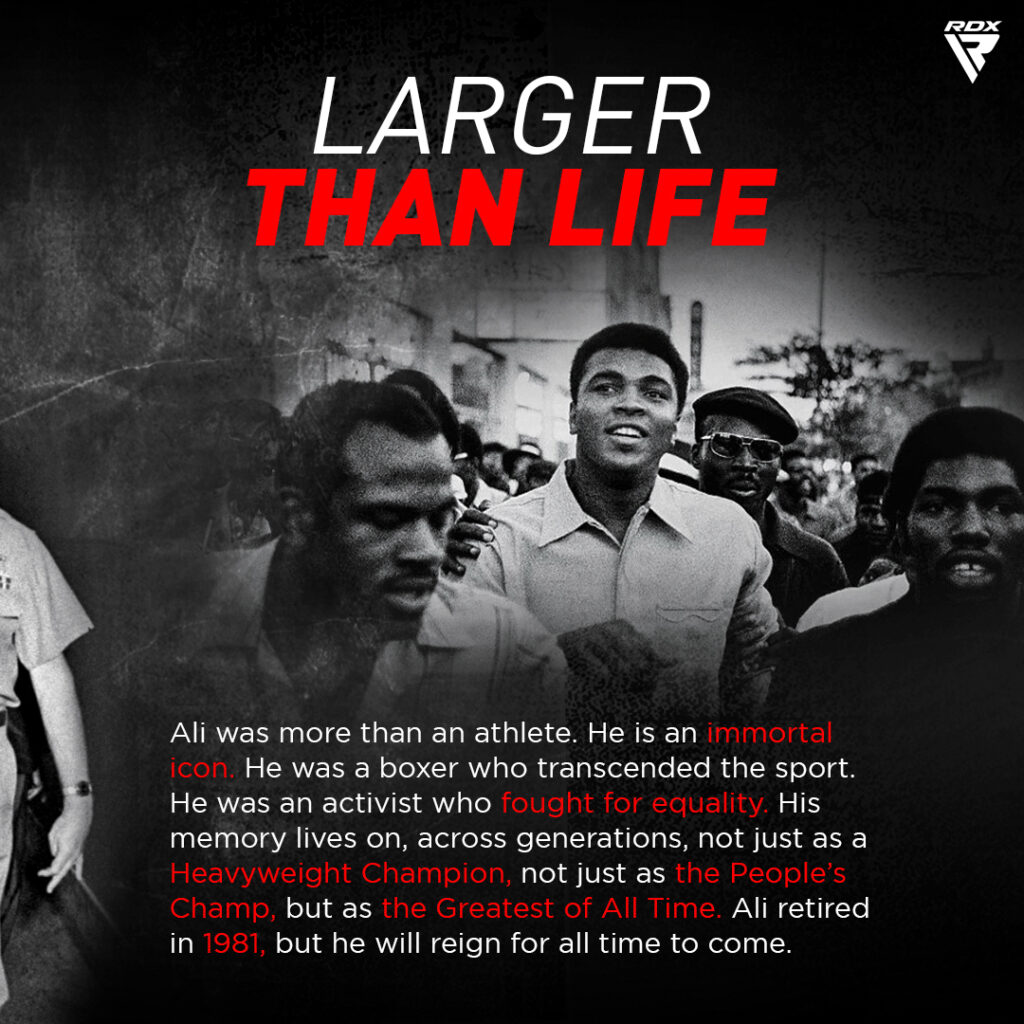 Muhammad Ali, Larger than Life