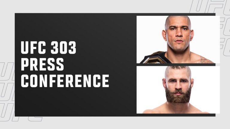 UFC 303 pre-fight press conference