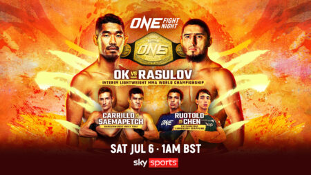 Alibeg Rasulov eyeing quick win over Ok Rae Yoon in ONE interim title debut: ‘I intend to finish him early’ ONE Fight Night 23 poster