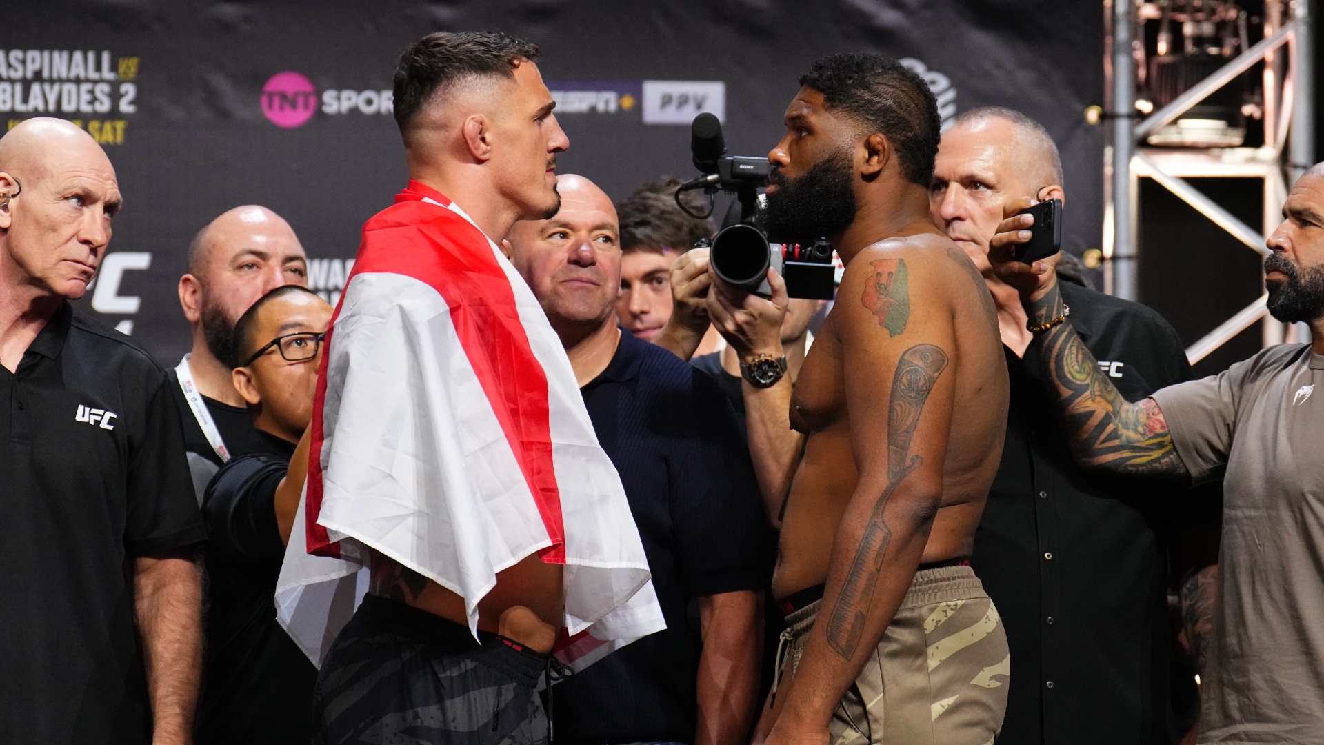 Tom Aspinall and Curtis Blaydes