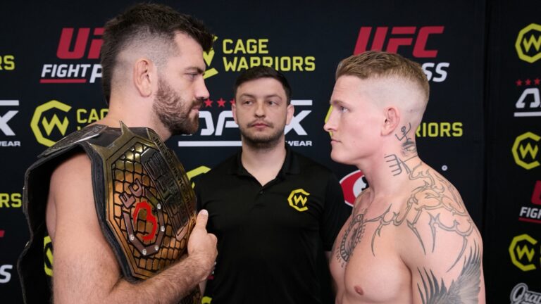 Cage Warriors 175 weigh-ins