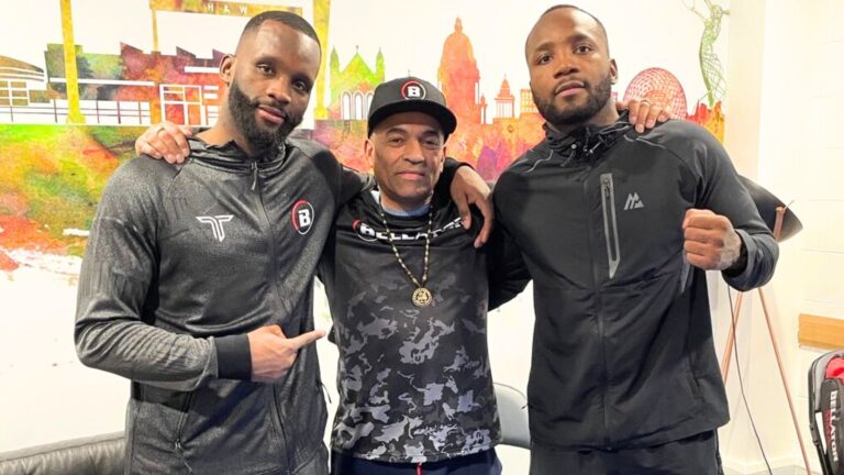 Leon Edwards’ coach on Belal Muhammad test: ‘We’re prepared in every department’ Dave Lovell, with Fabian and Leon Edwards