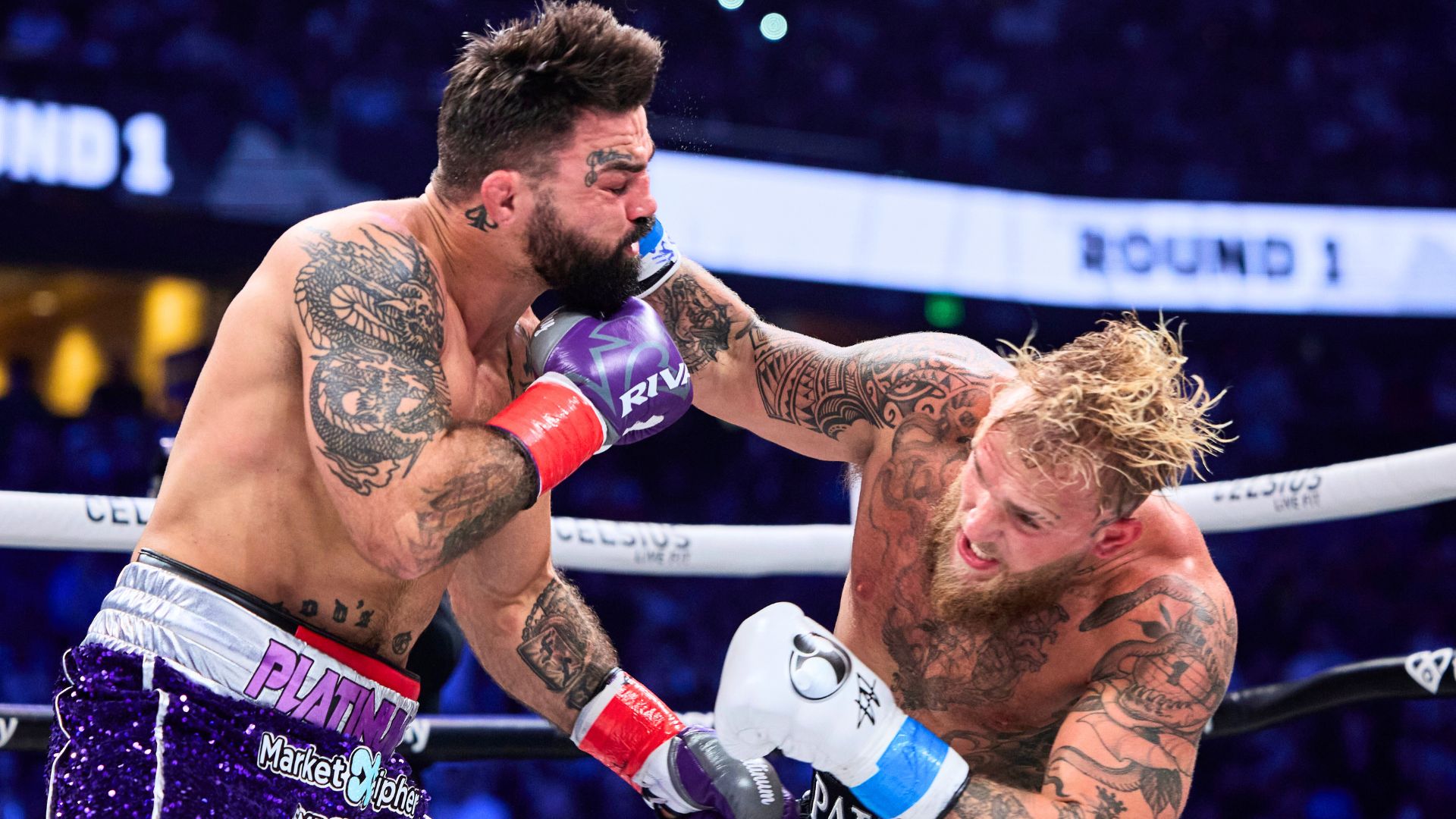 Jake Paul and Mike Perry