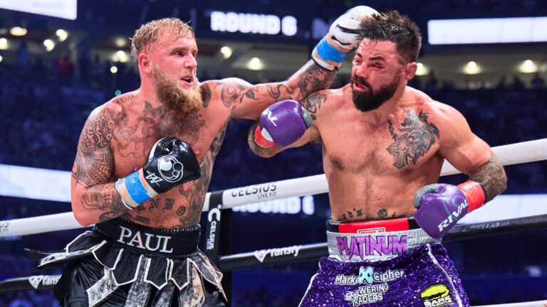 Jake Paul and Mike Perry