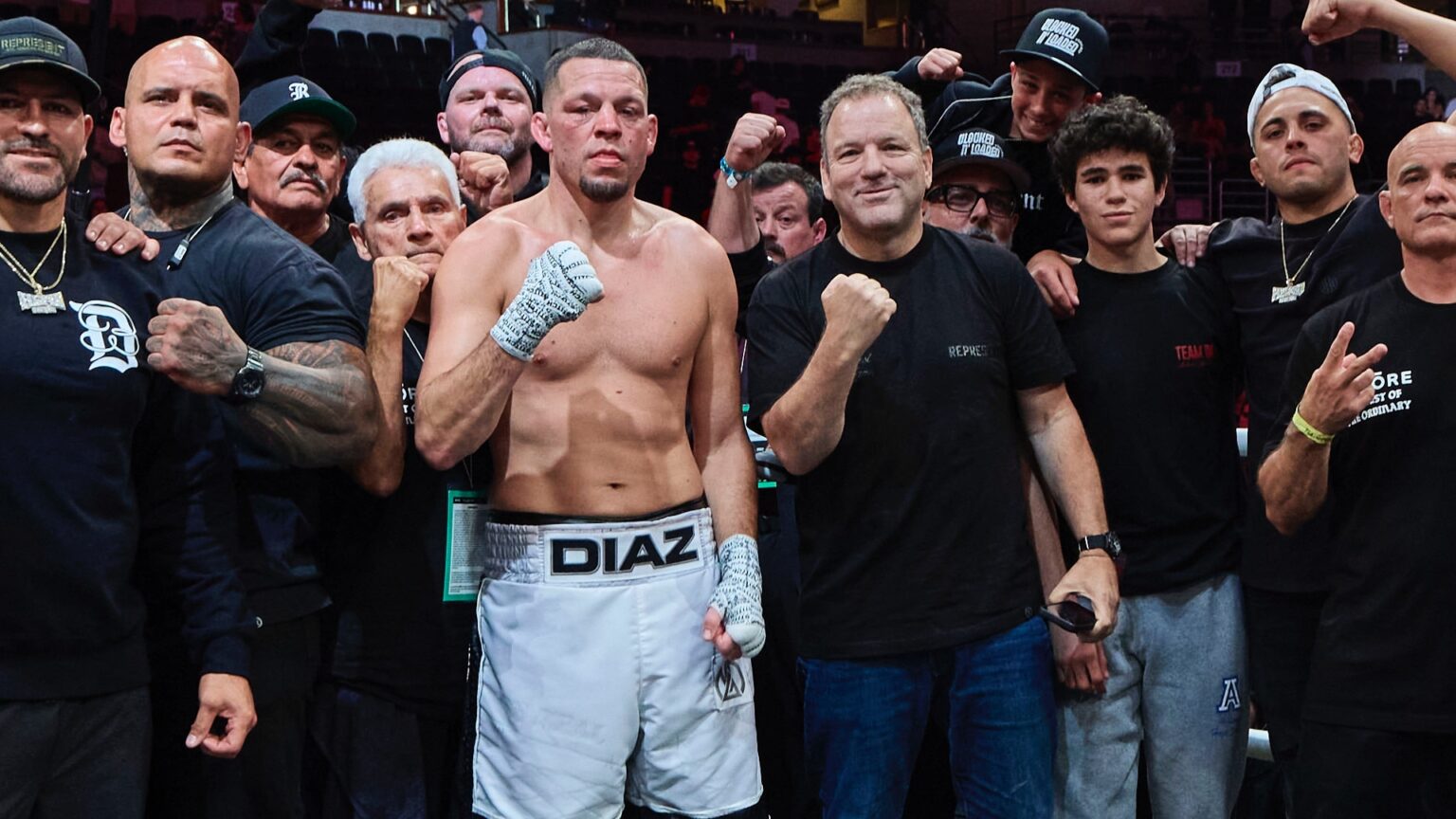 Nate Diaz and Cesar Gracie