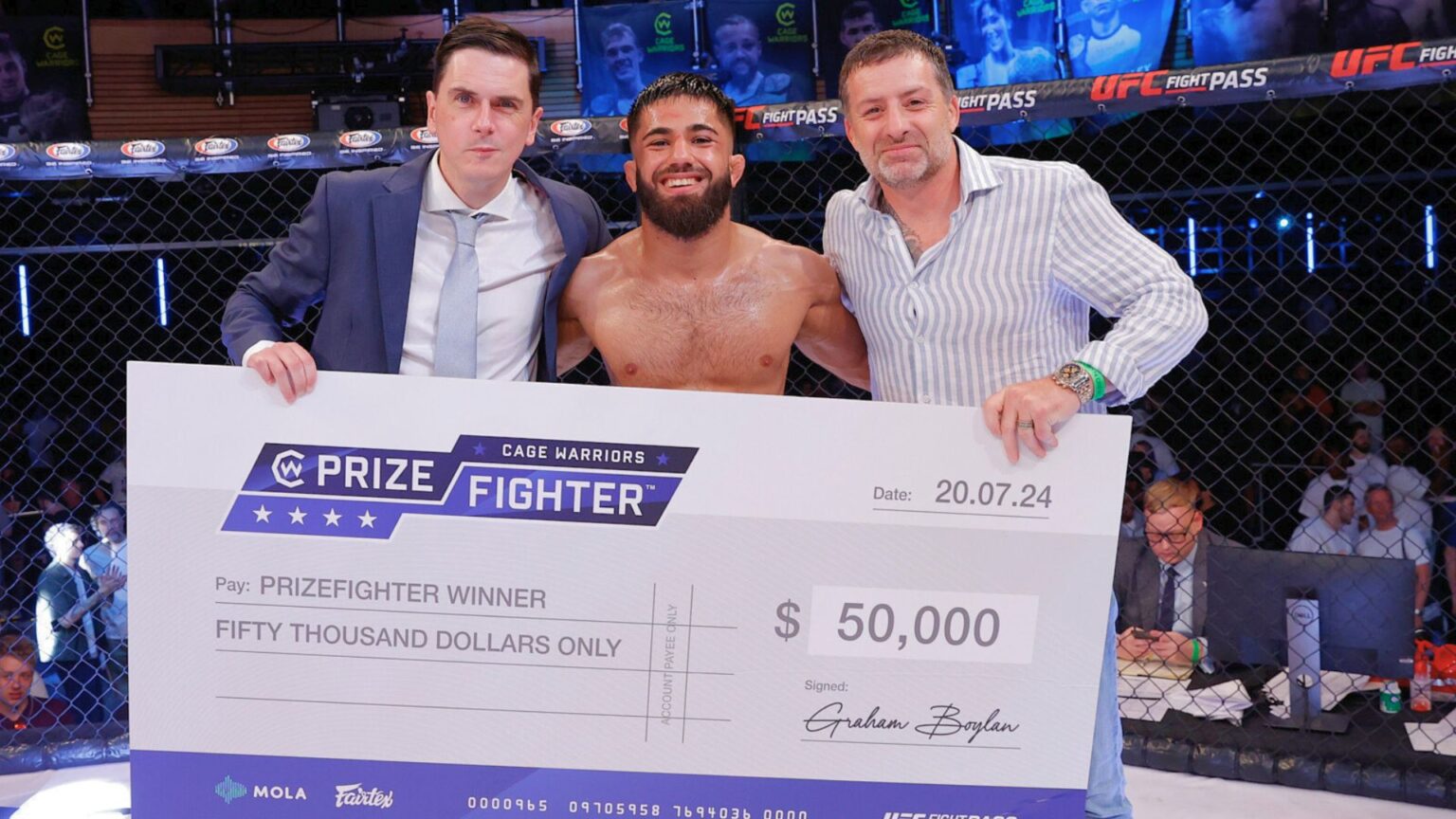 Cage Warriors 174: Qadrian wins PrizeFighter, Vucenic makes statement at 155 Shirzad Qadrian