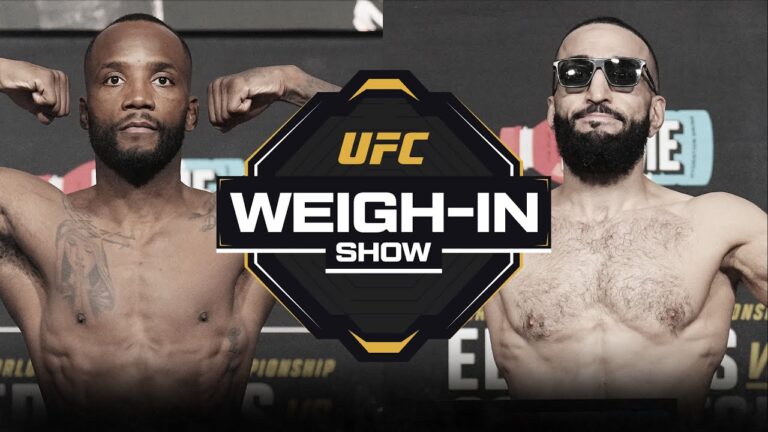 UFC 304 weigh-in show: Watch live as the fighters hit the scale in Manchester