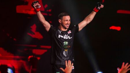 Brendan Loughnane ready to shut down Timur Khizriev at PFL Championships 2024: ‘This isn’t my first wrestler rodeo!’ Brendan Loughnane