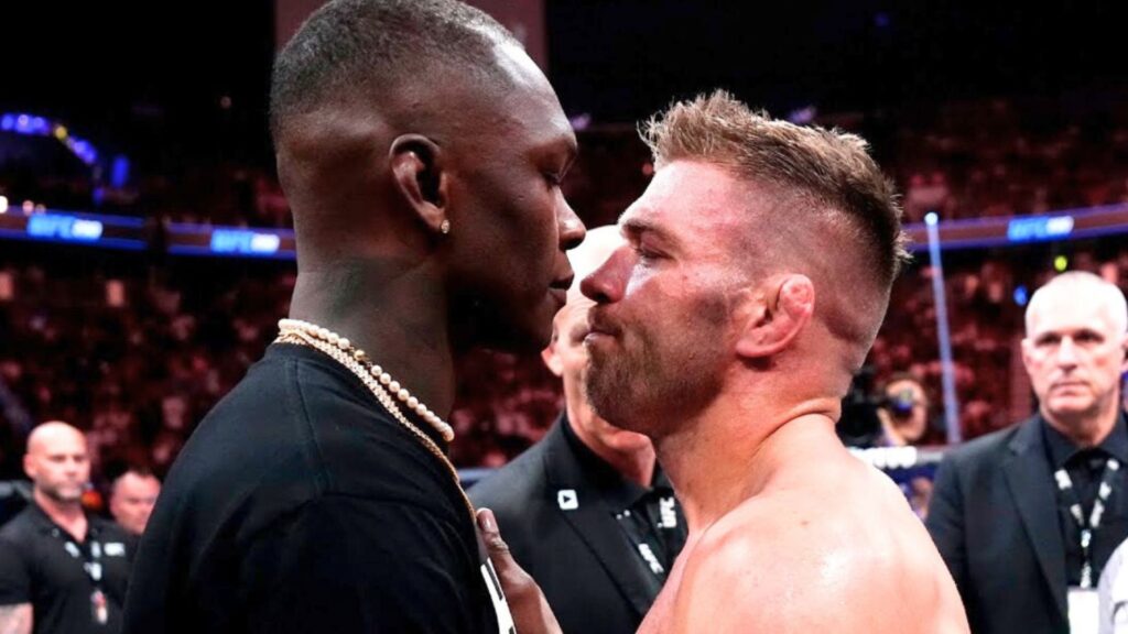 Israel Adesanya and Dricus Du Plessis