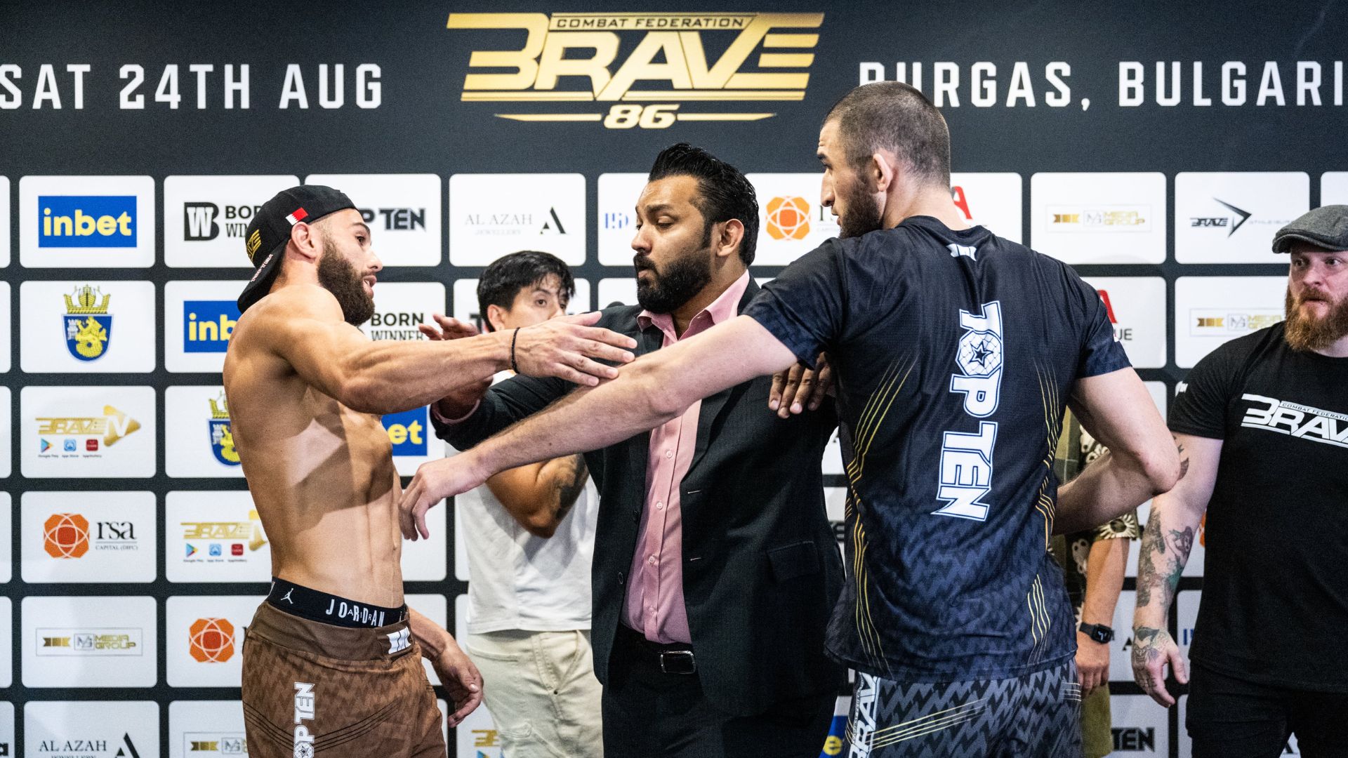 Antonio Bushev and Khamzat Maaev