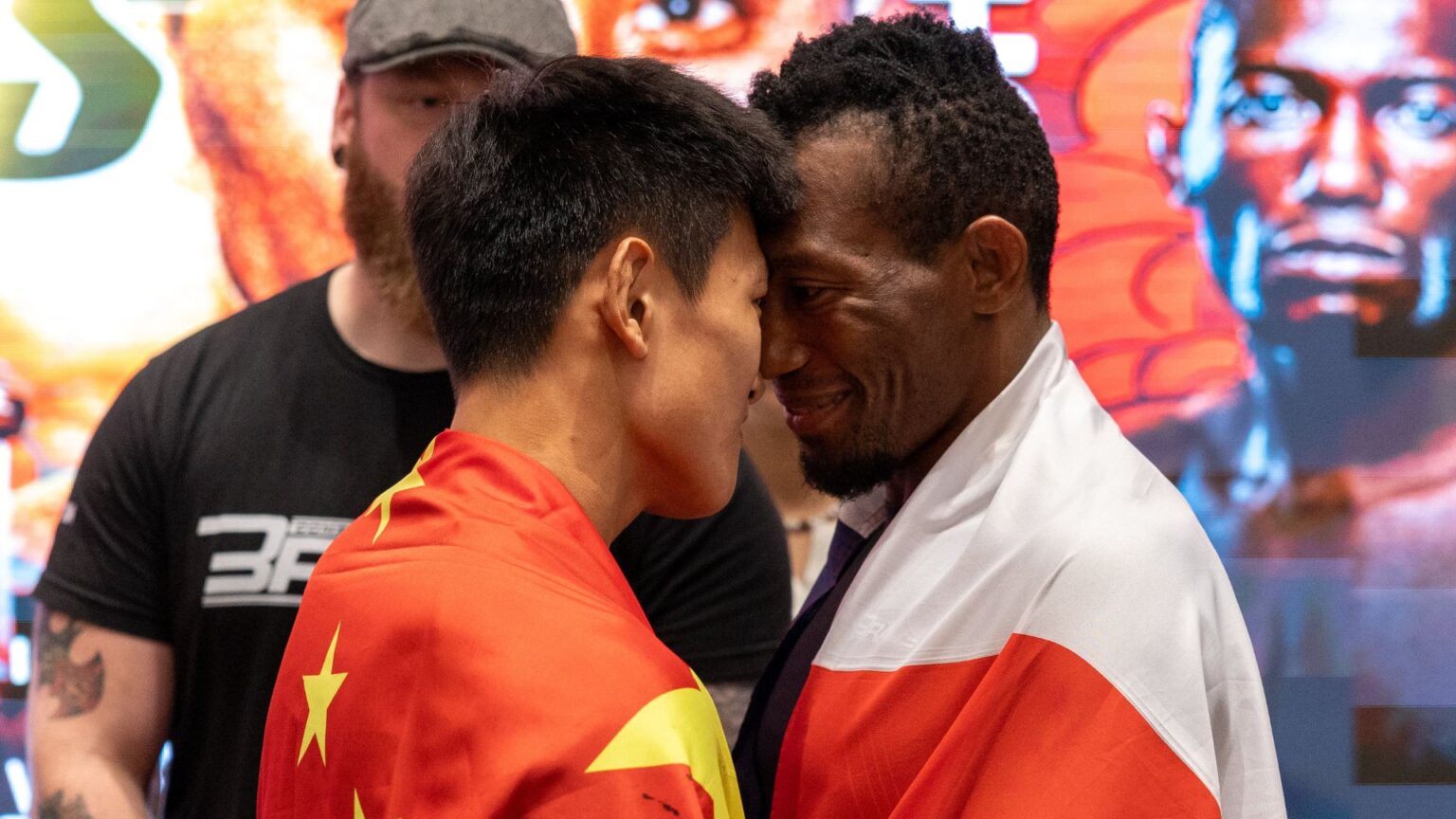 Fighters face off following dramatic weigh-ins for BRAVE CF 84 BRAVE CF 84 weigh-ins