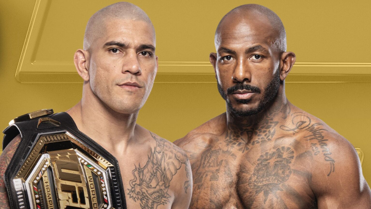 Alex Pereira and Khalil Rountree