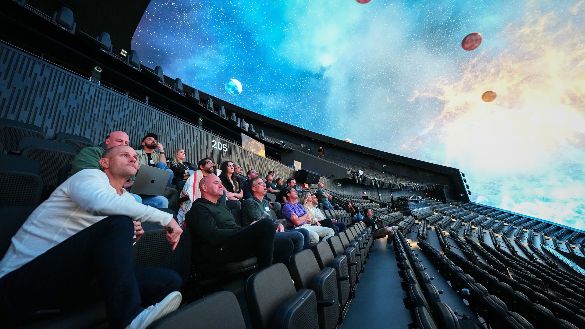 UFC team at the Sphere