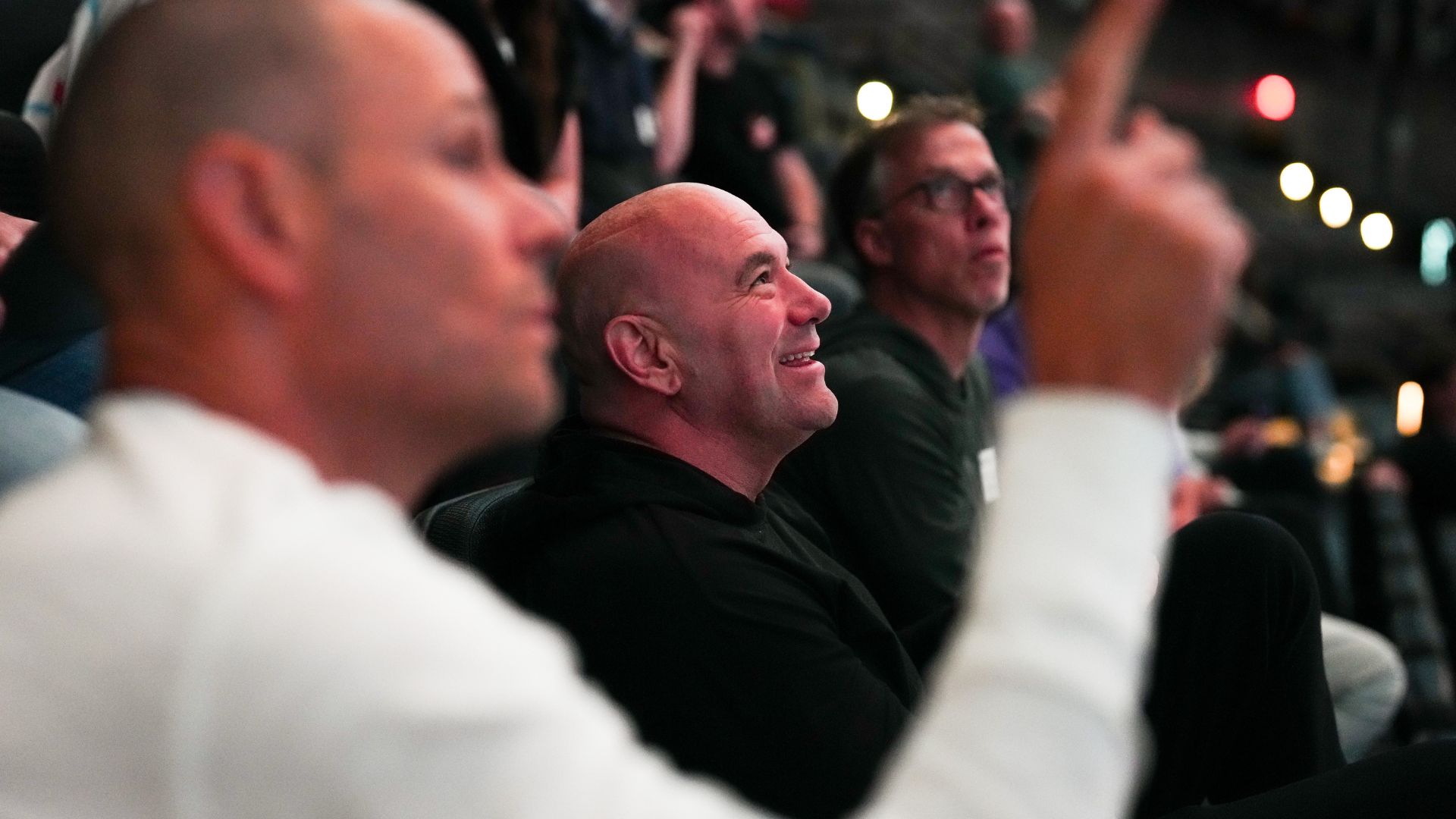 Craig Borsari and Dana White at the Sphere