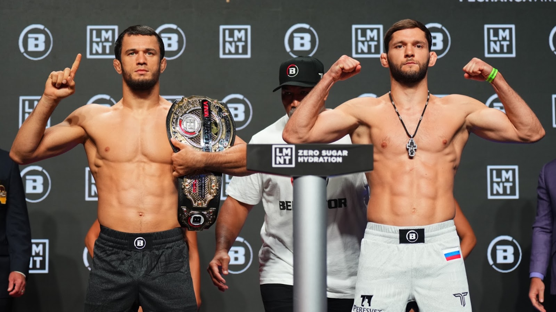 Usman Nurmagomedov and Alexander Shabliy
