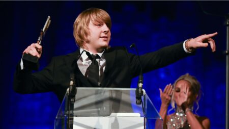 Paddy Pimblett scoops Celebrity of the Year award at 2024 National Diversity Awards Paddy Pimblett at the National Diversity Awards 2024