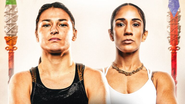 Katie Taylor and Amanda Serrano