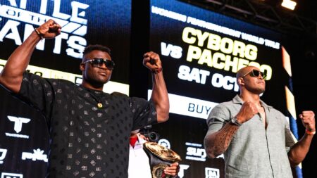 Francis Ngannou and Renan Ferreira