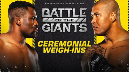 PFL: Battle of the Giants - Ceremonial weigh-ins