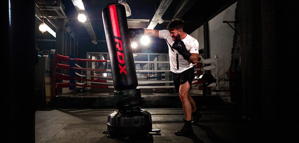 tone your abs with punching bags